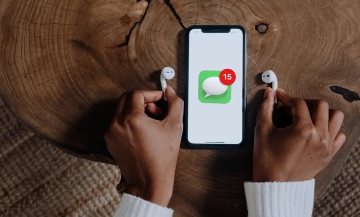 how to turn off text reading through airpods