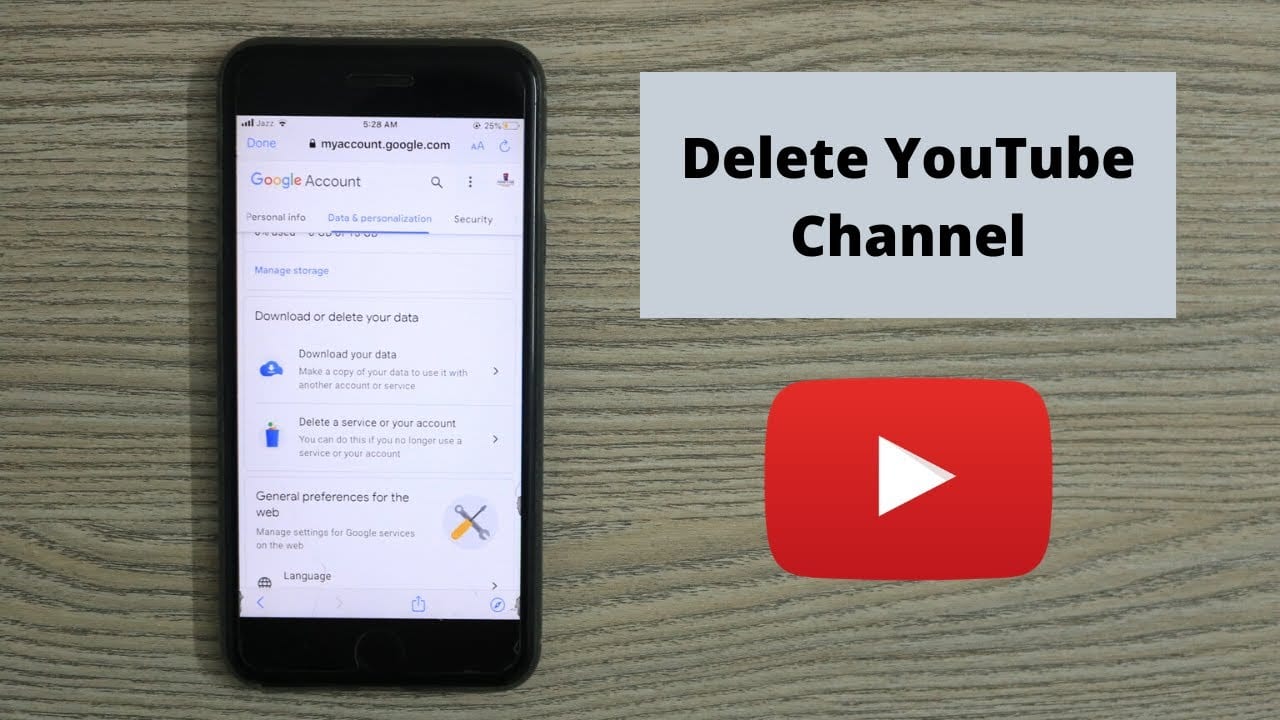 How to Delete Youtube Channel