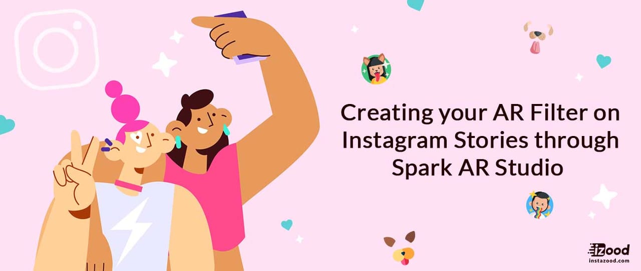 AR Filter on Instagram Stories