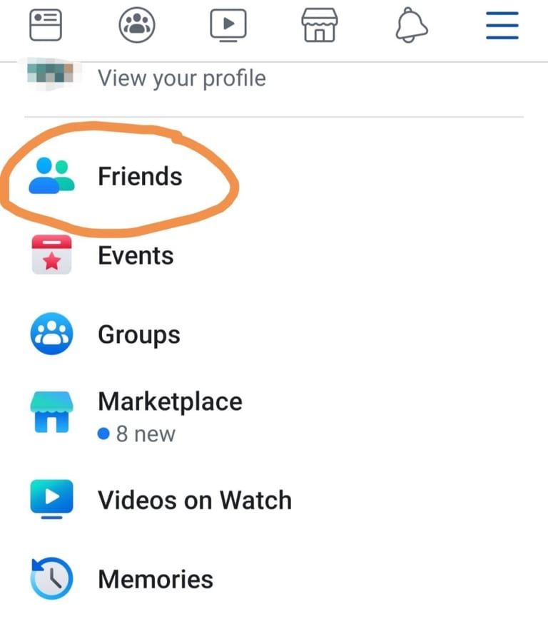how can you see if someone is not following you on facebook