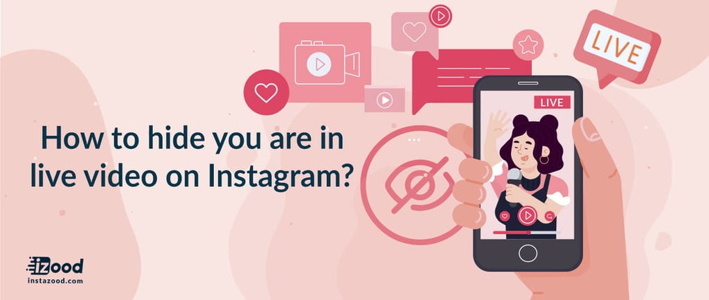 How to hide you are in live video on Instagram