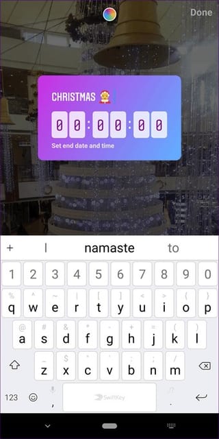 New Countdown sticker for Instagram Stories