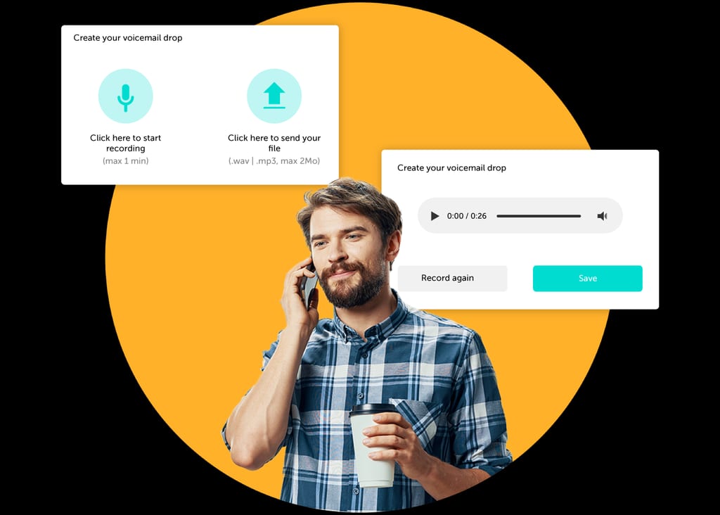 how to leave voicemail without calling