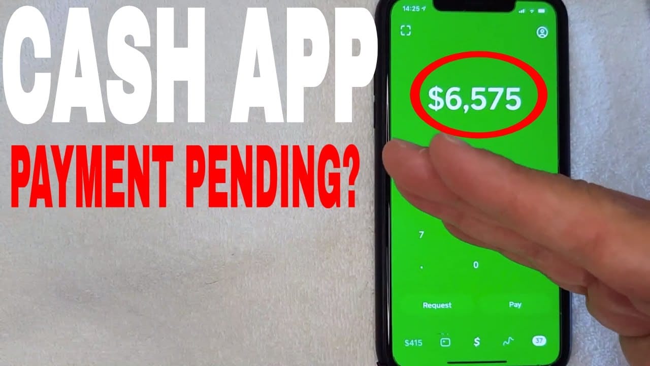Why is cash app pending 1