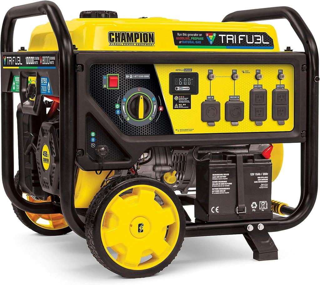 tri fuel generator