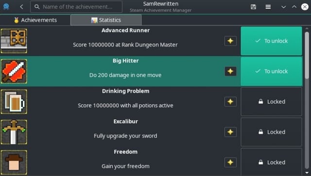 Steam Achievement Manager
