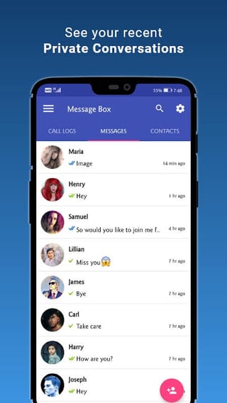 how to hide text messages on android