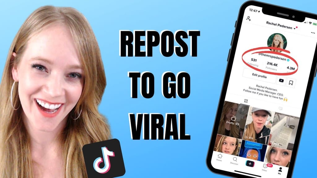 how to repost on tiktok