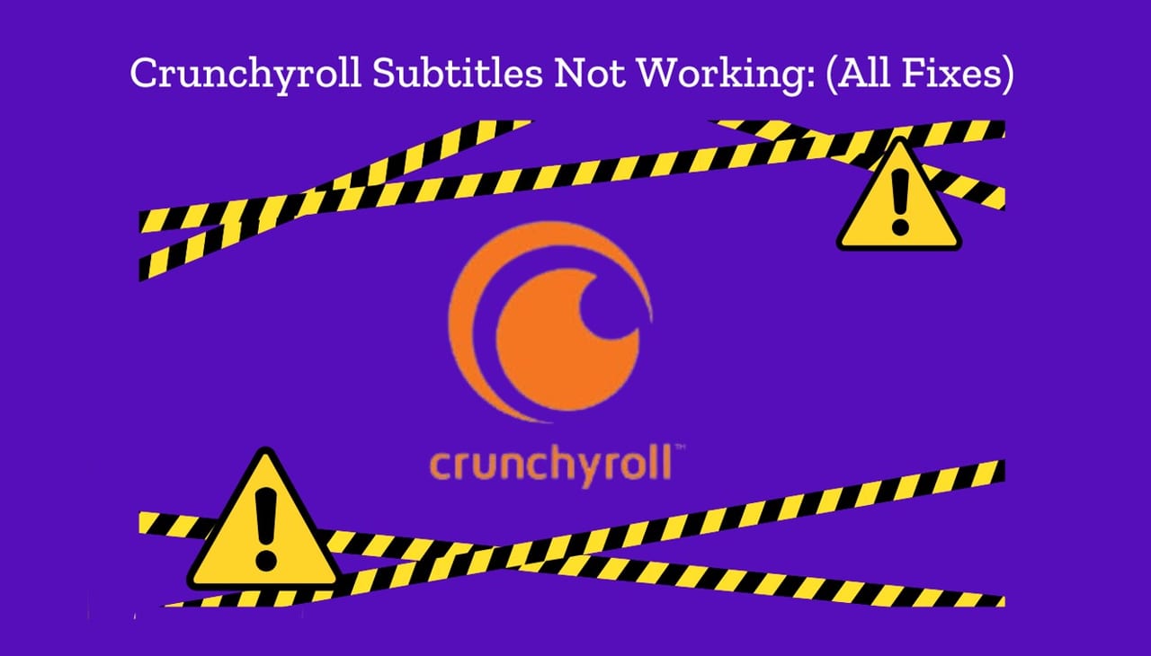 Crunchyroll subtitles not working 3