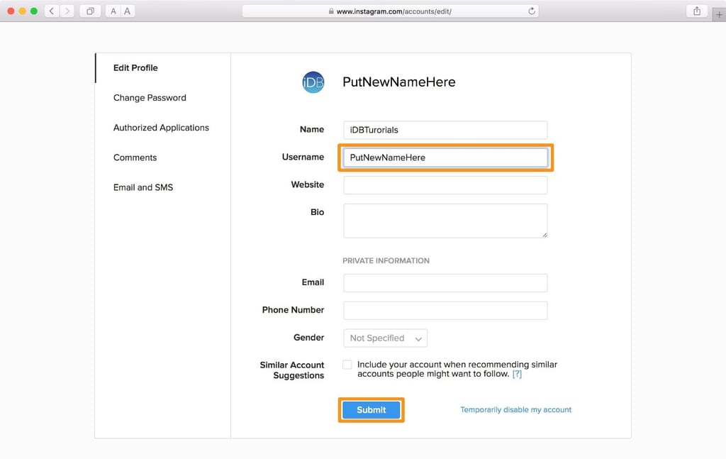 How Can I Change my Username on Instagram?