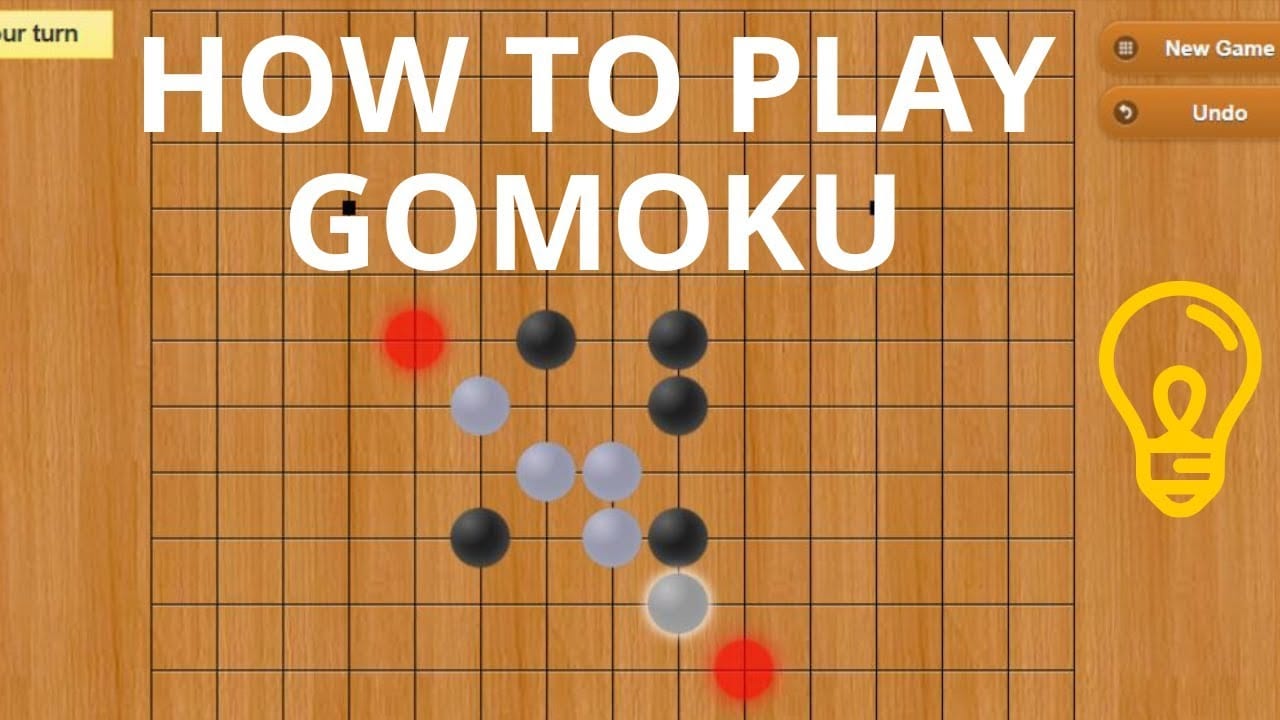 How to play gomoku 2