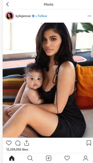 The 8 top most liked photos on Instagram on 2018