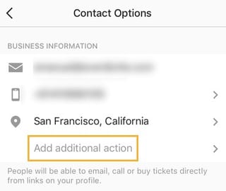 How to Add a "Get Tickets" Button to your Instagram Profile?