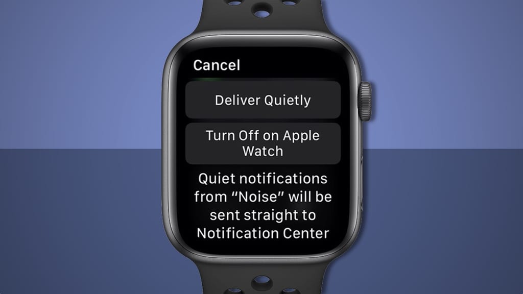 red dot on apple watch