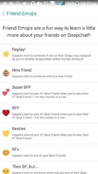 what does a red heart mean on snapchat