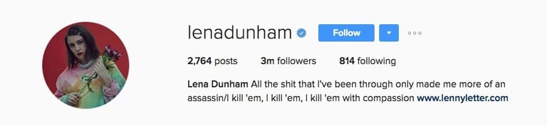 10 Unintentionally Funny Celebrity Instagram Bios