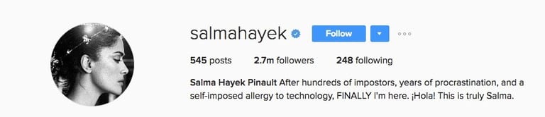10 Unintentionally Funny Celebrity Instagram Bios