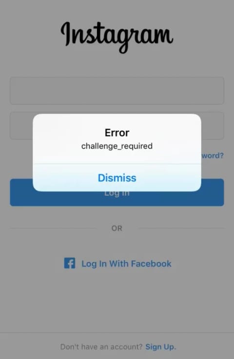 challenge required instagram