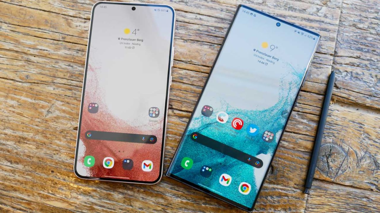 Samsung galaxy s22 ultra und s22 plus hero