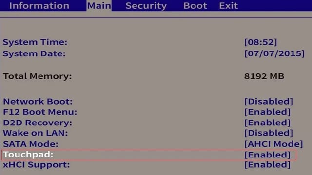 Dell Touchpad Not Working