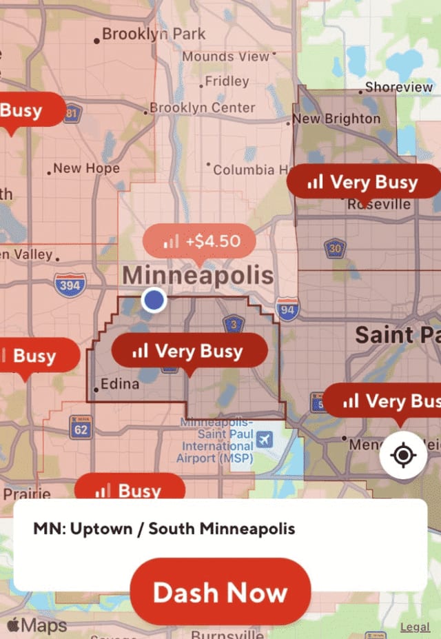 best time to doordash