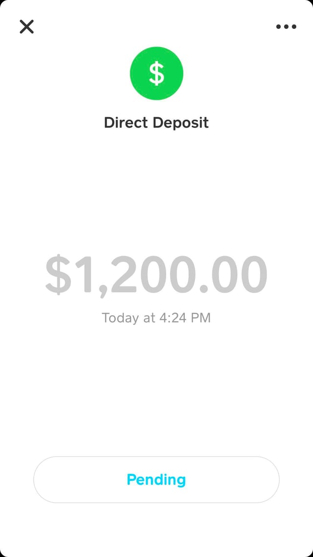 why is cash app pending