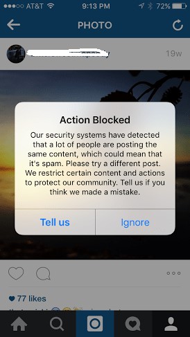 So vermeiden Sie, von Instagram gesperrt, blockiert oder deaktiviert zu werden