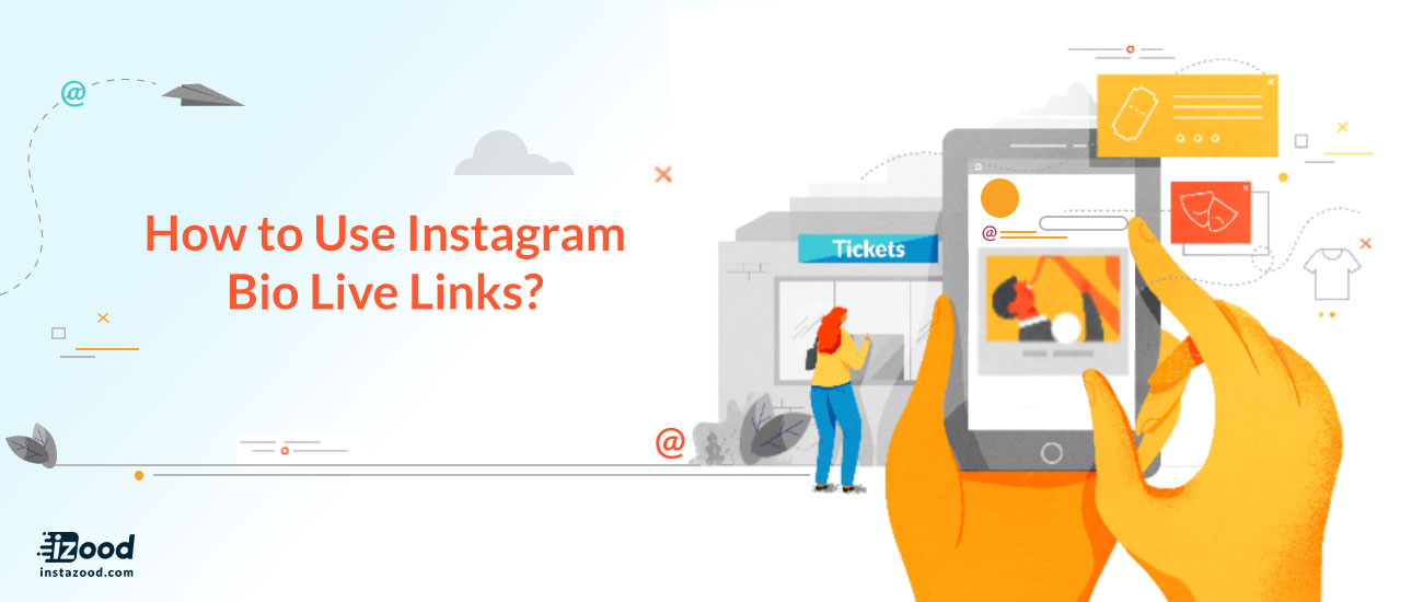 How to use Instagram bio live links?