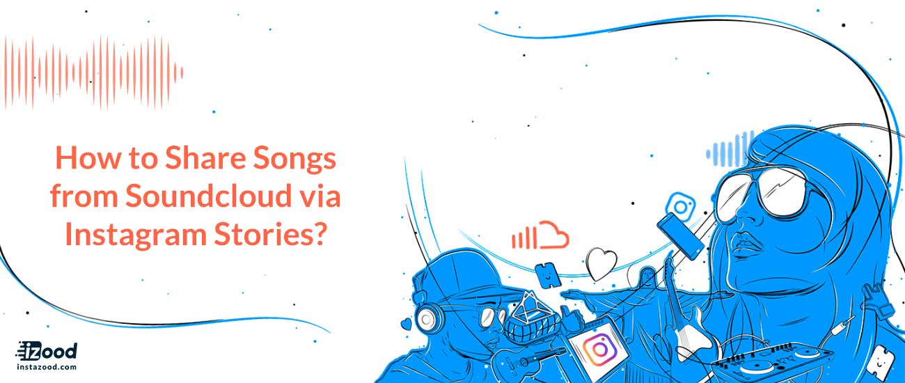 How to share songs from Soundcloud via Instagram stories?