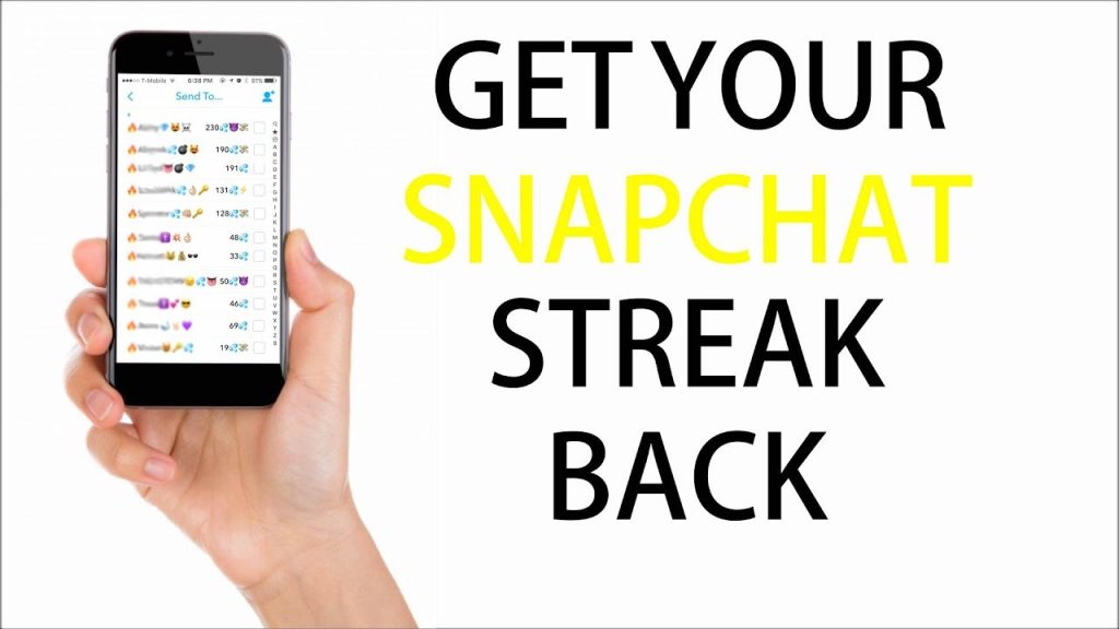 How to Get a Streak Back on Snapchat? Izood