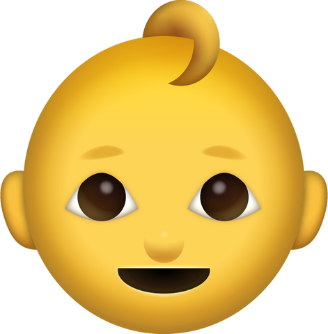 What does the baby emoji mean?