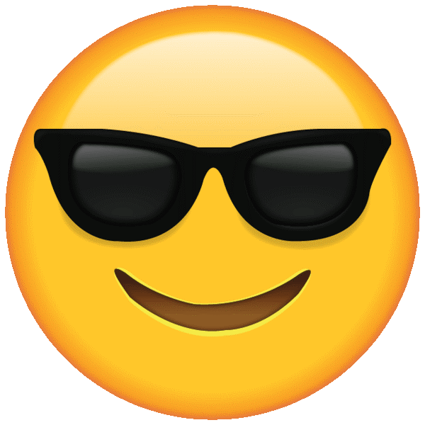 what does the sunglasses emoji mean on snapchat