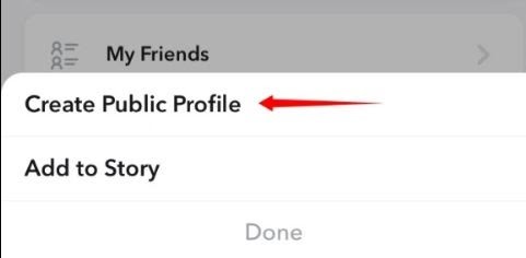 How to make a public profile on snapchat