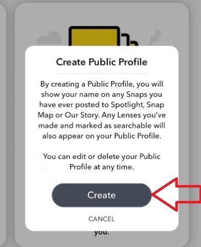 How to make a public profile on snapchat