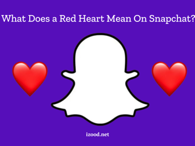 what does a red heart mean on snapchat