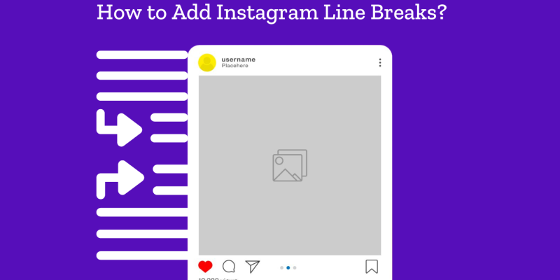 Instagram Line Break