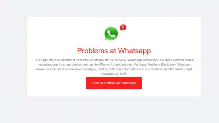 why is whatsapp not working