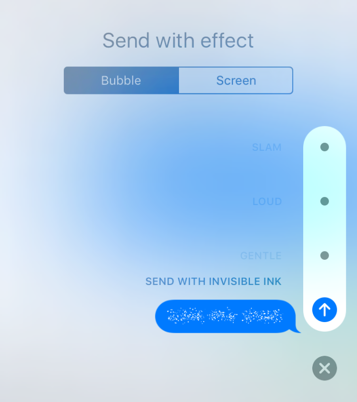How to hide messages on iphone