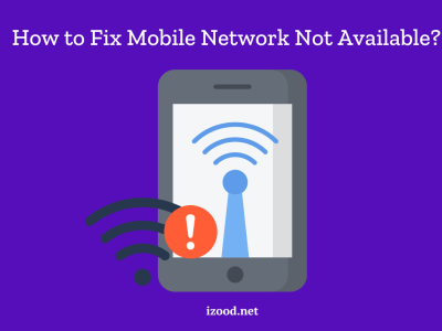 mobile network not available