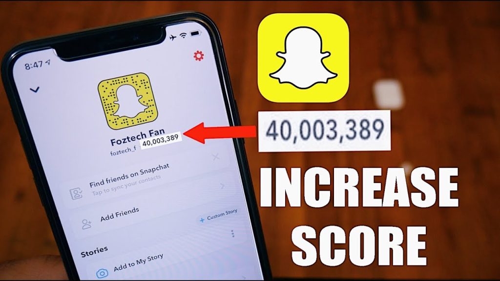 how to get your snap score up