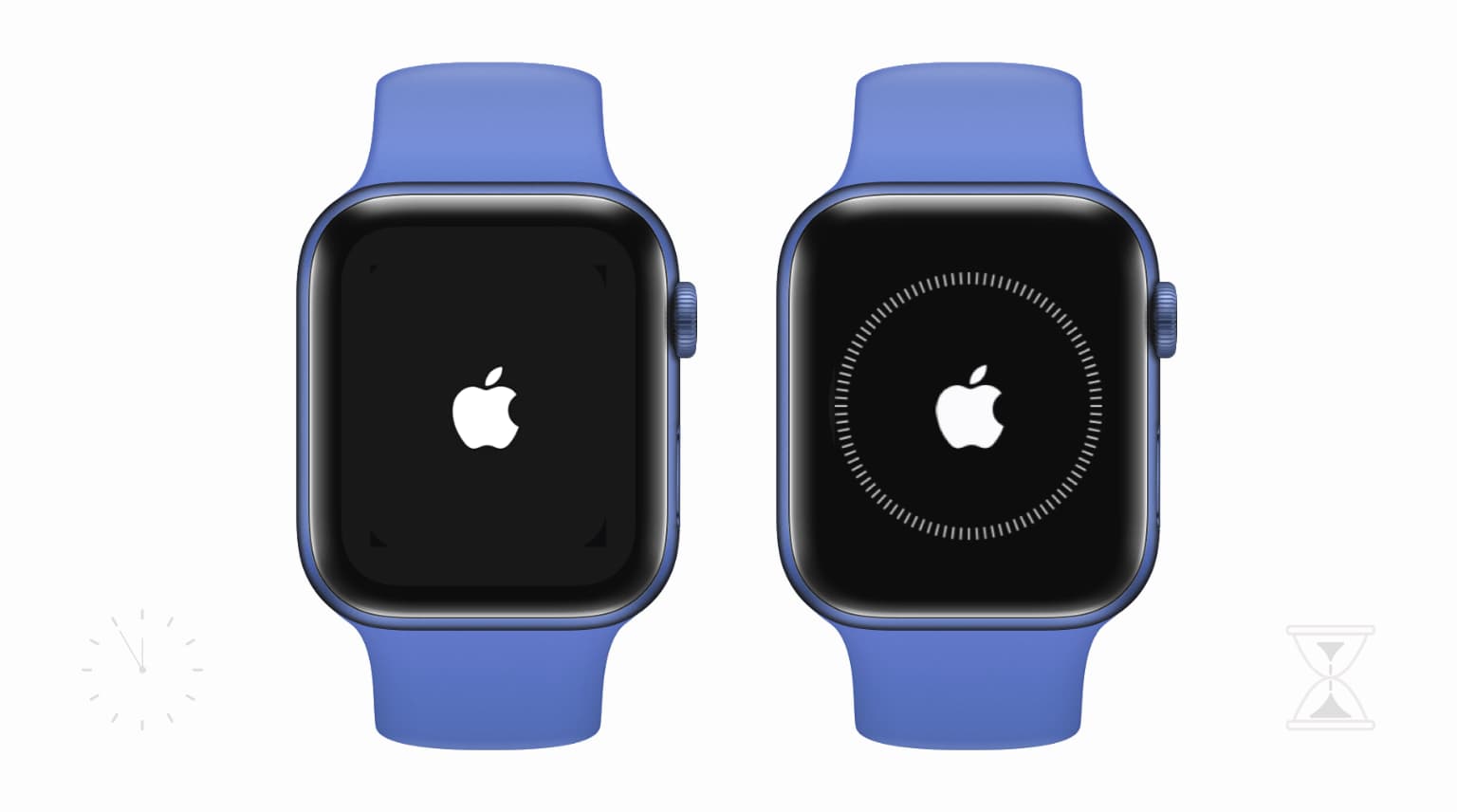 apple watch stuck on apple logo