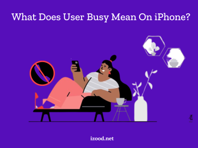 user busy iphone