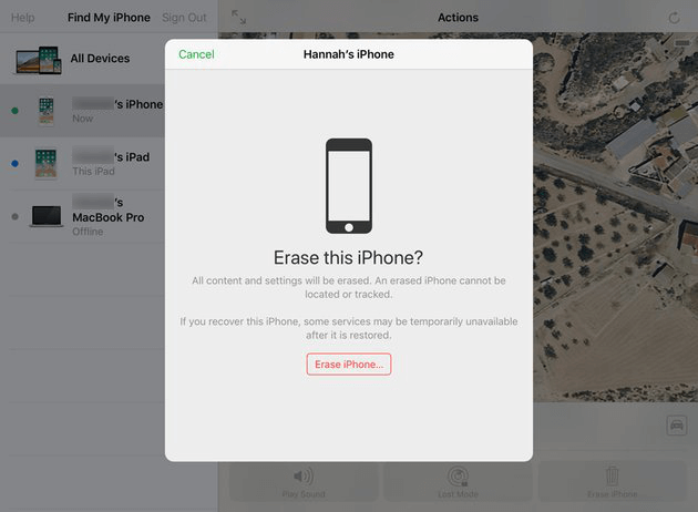 How to reset iPhone without password