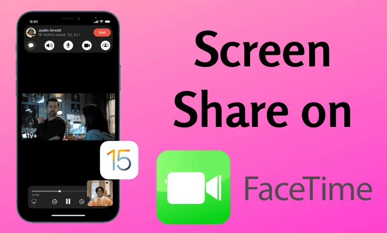 how to share screen on facetime
