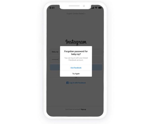 instagram won't let me log in