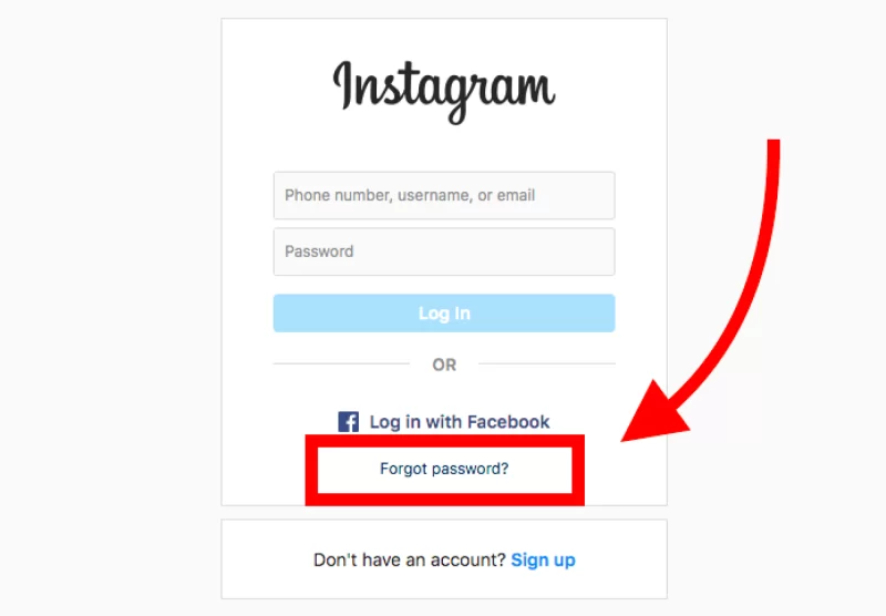 how to see your instagram password