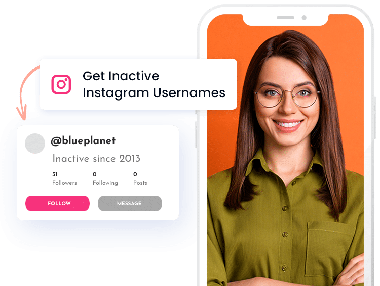 how to get an inactive instagram username