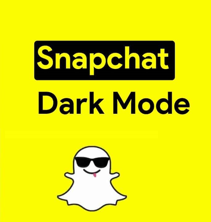 how to turn on dark mode on snapchat
