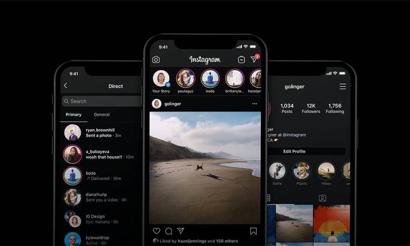 Instagram Dark Mode