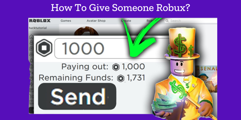 how to give someone robux